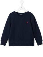 Boys Navy Blue Logo Sweatshirt 1