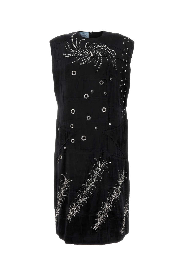 Black velvet dress 1
