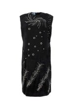 Black velvet dress 1