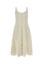 Ivory lace dress 1