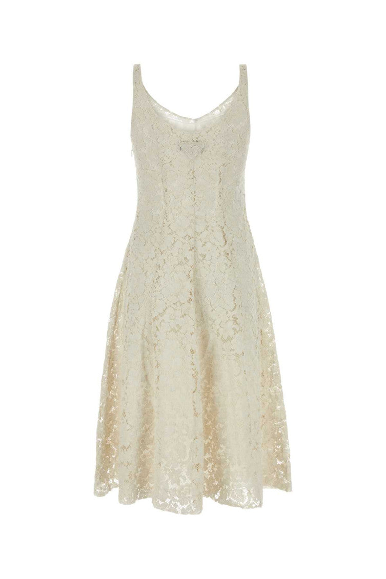 Ivory lace dress 2