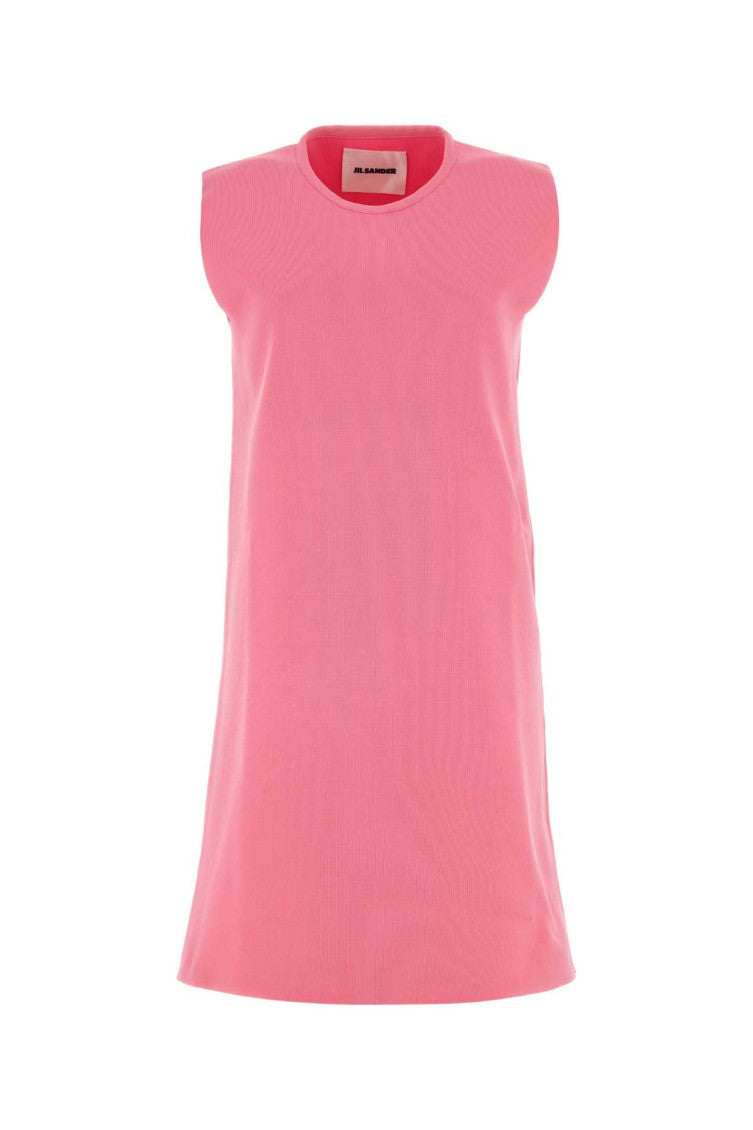 Light Pink Sleeveless Shift Dress 1