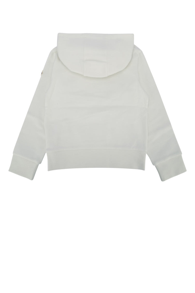 Kids White Logo Hoodie 2