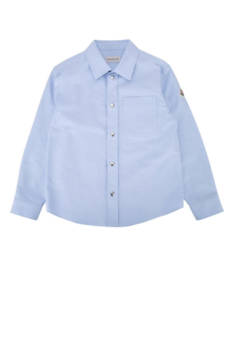 Kids Blue Cotton Shirt 1