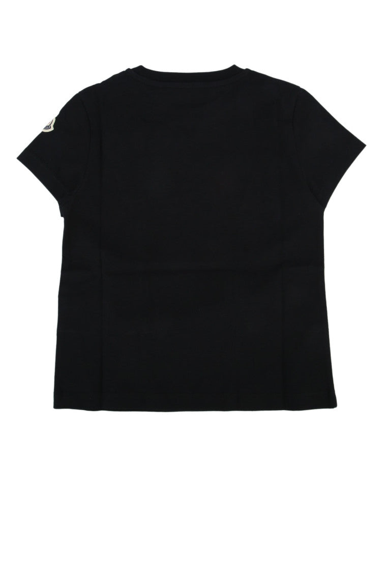 Kids Black Logo T-Shirt 2