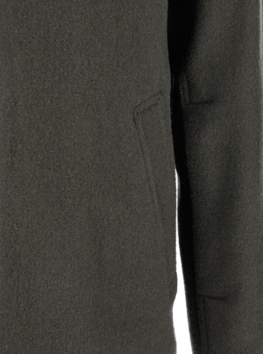 Green Classic Collar Zipped Sweatshirt 3