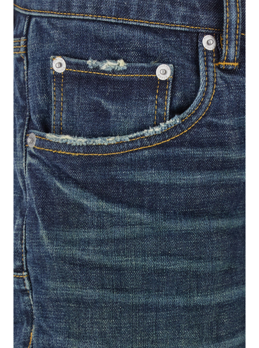 Blue Skinny Fit Jeans 3
