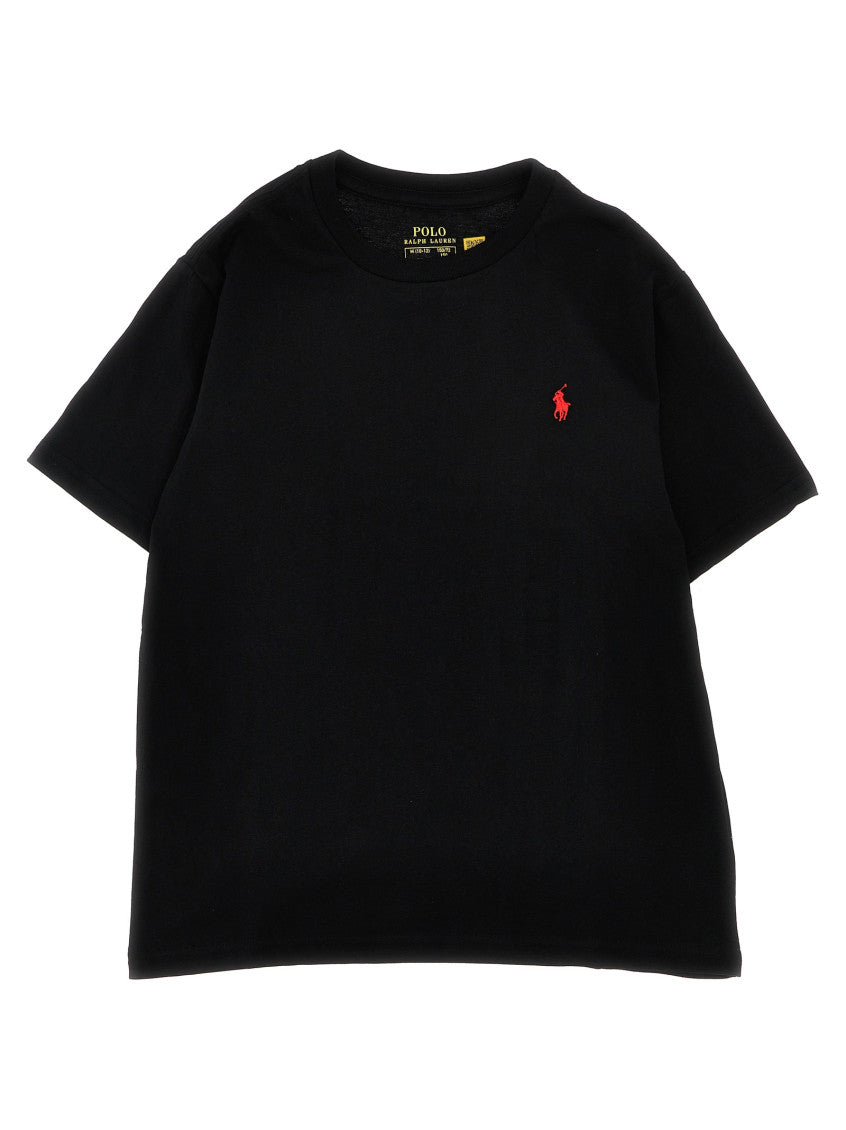 Boys Black Logo T-Shirt 1