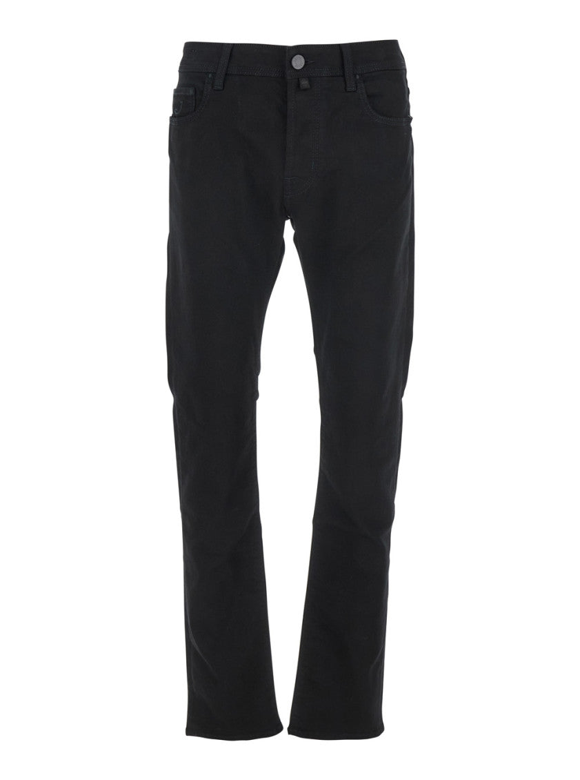 Black Slim Fit Denim Jeans 1