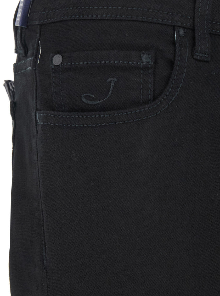 Black Slim Fit Denim Jeans 3