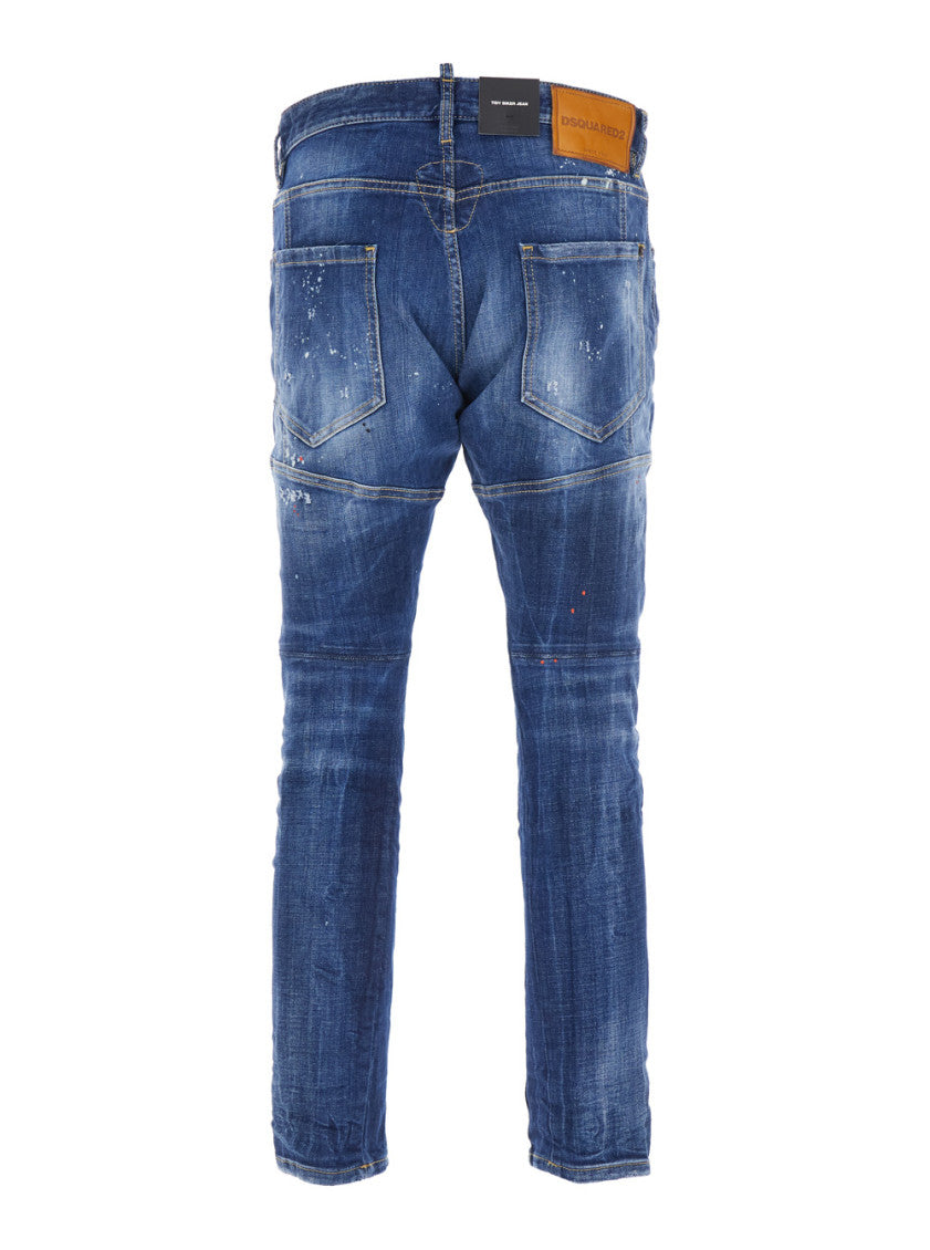 Blue Distressed Jeans 2