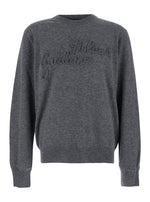 Grey Crewneck Logo Sweater 1