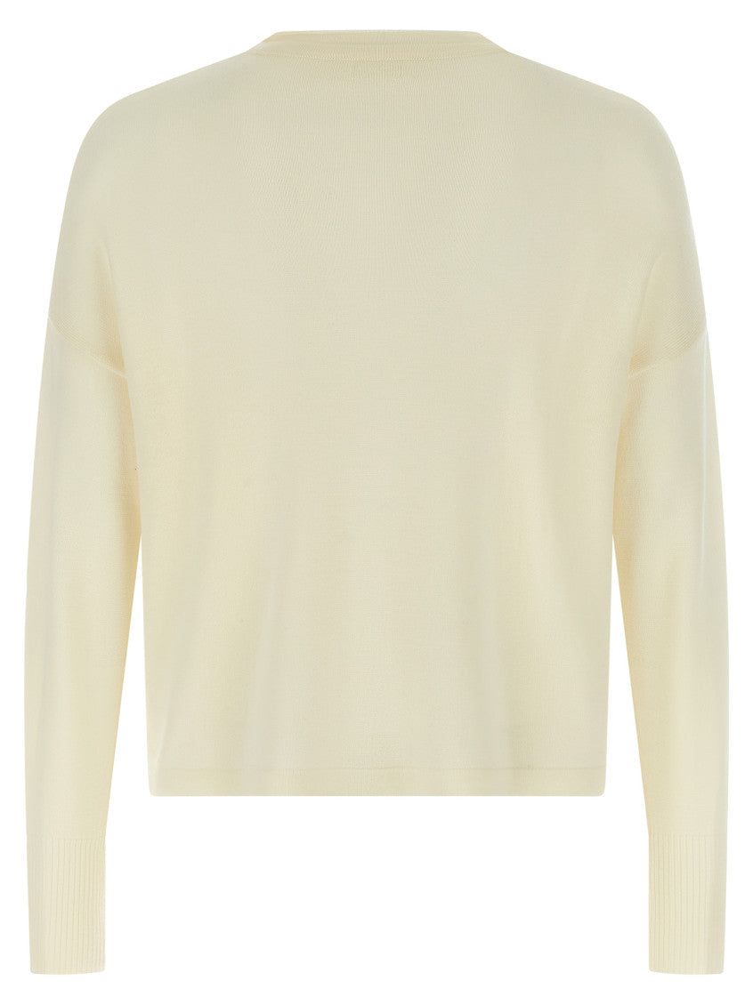 White Wool sweater 2