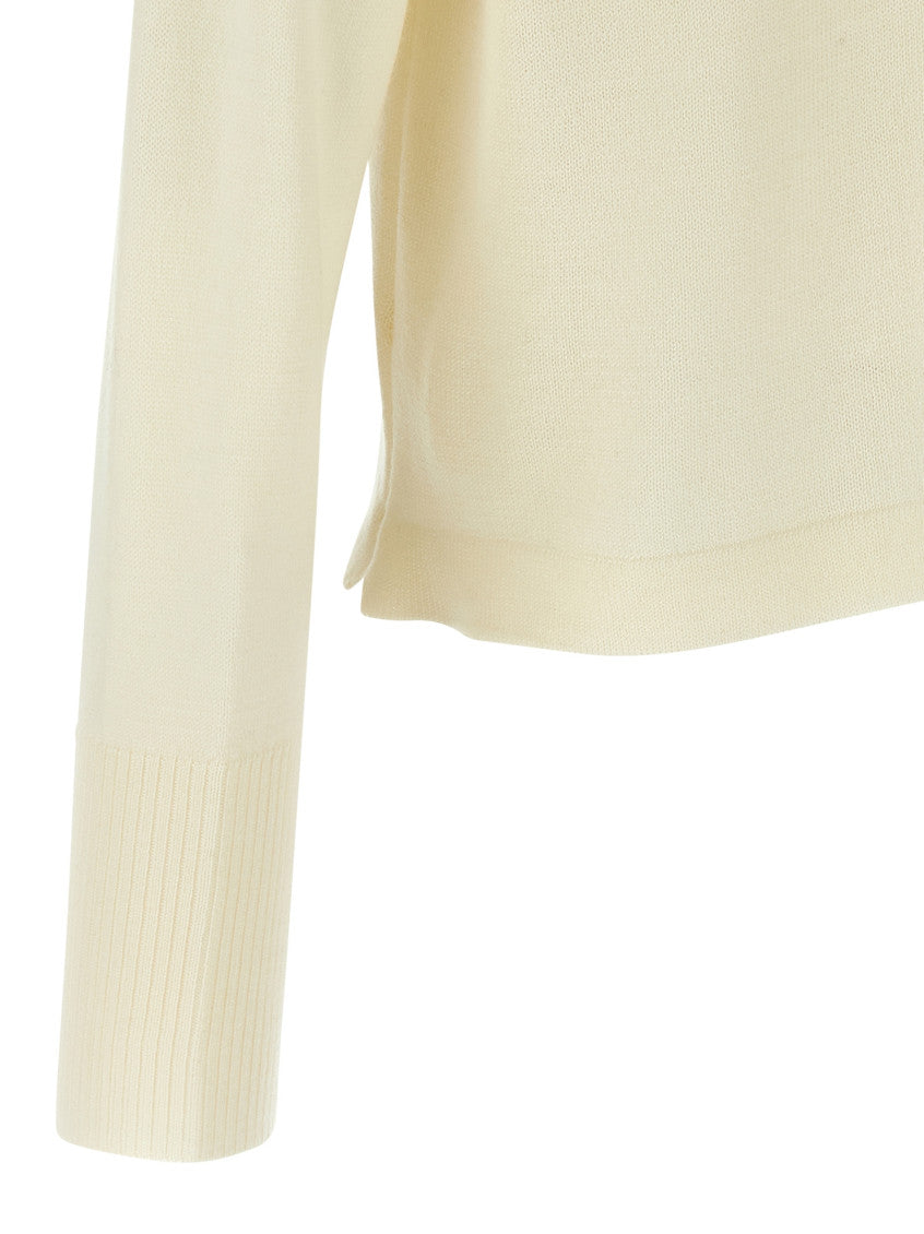 White Wool sweater 4