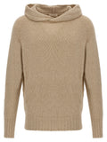 Beige Hooded sweater 1