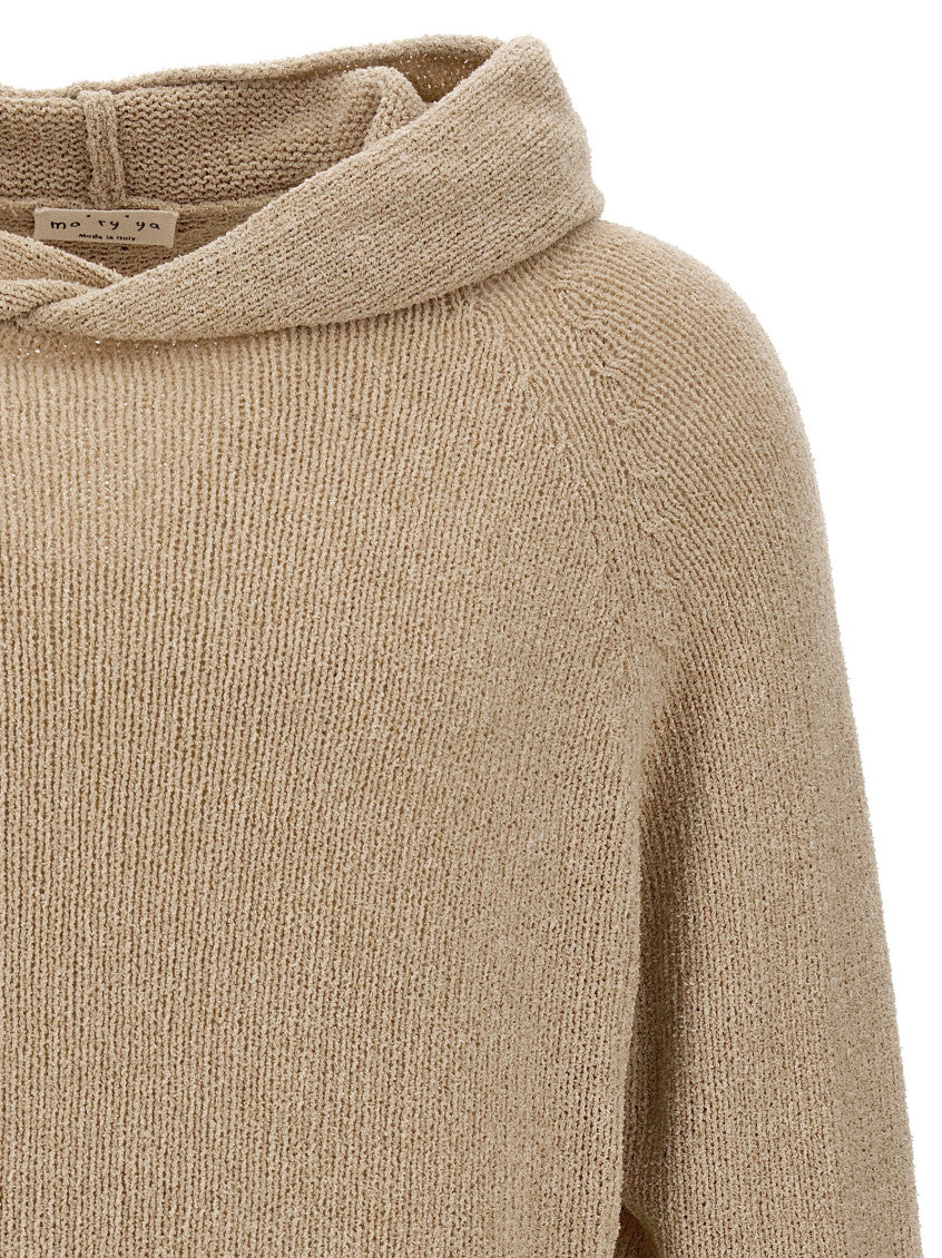 Beige Hooded sweater 3