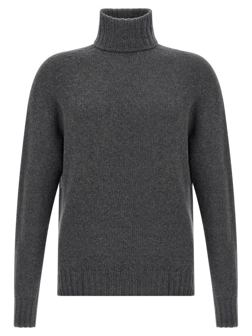 Grey High neck sweater 1