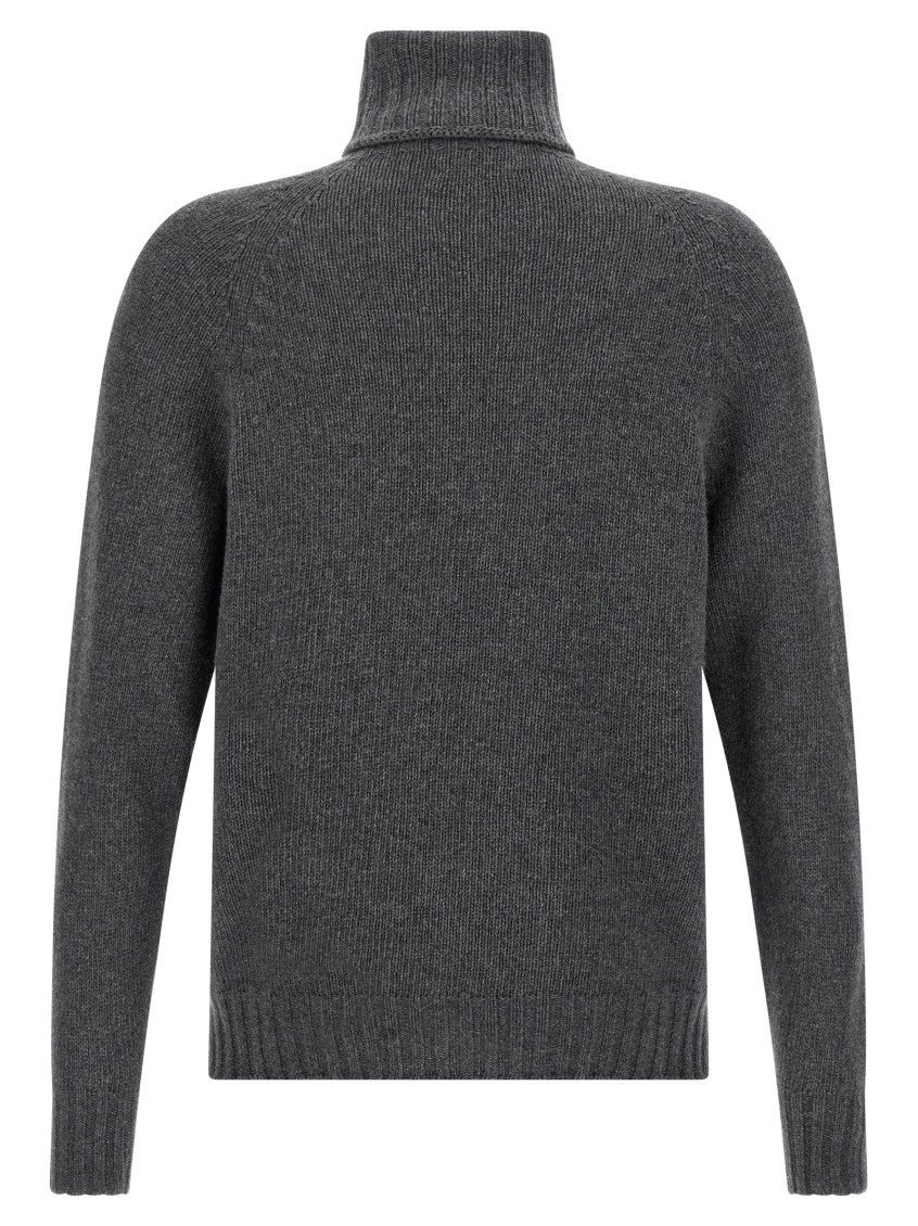 Grey High neck sweater 2