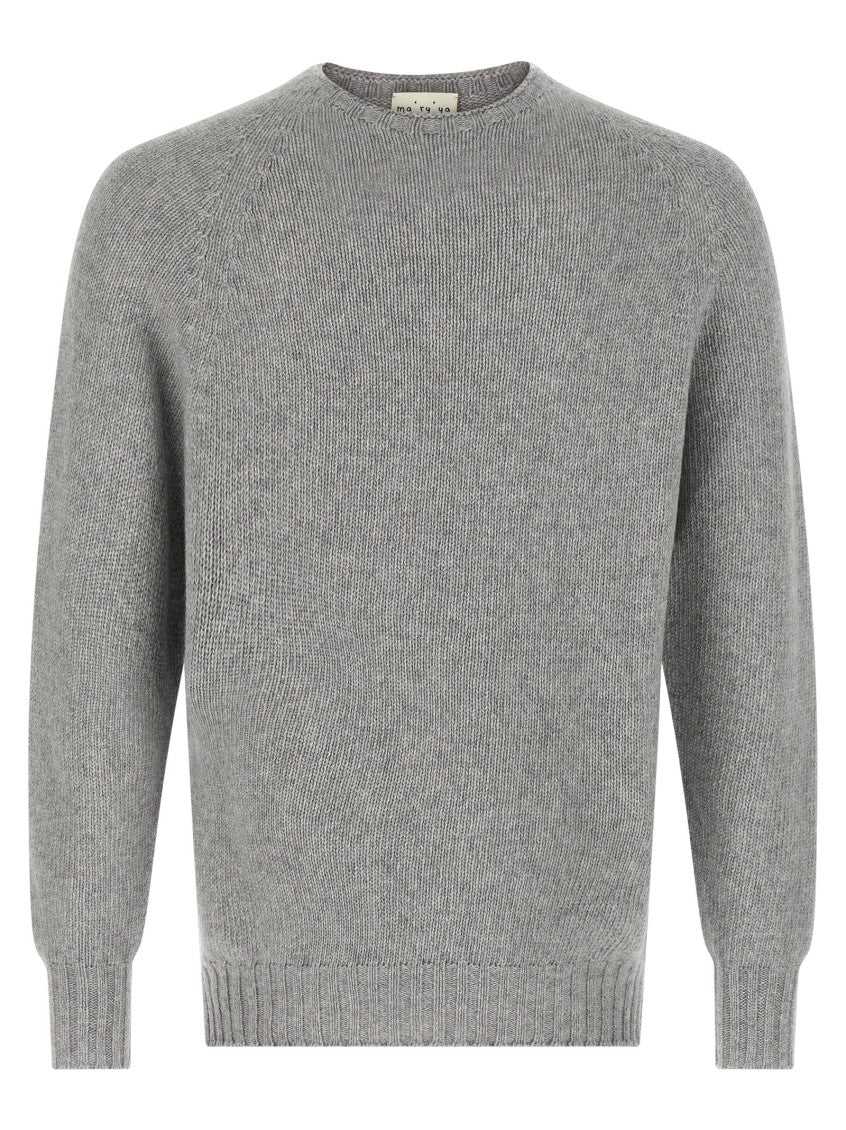 Grey Wool Sweater 1