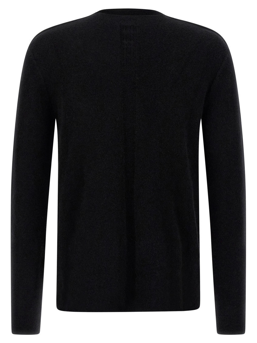 Black 'LS Top' sweater 2