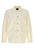 Natural Regular Solid Overshirt 1