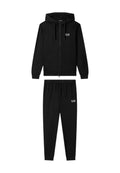Black Regular Logo Tracksuit 1