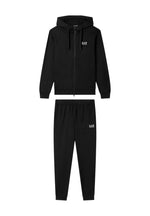 Black Regular Logo Tracksuit 1