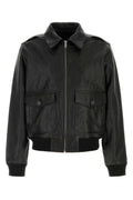 Black Regular Bomber Jacket 1