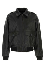 Black Regular Bomber Jacket 1