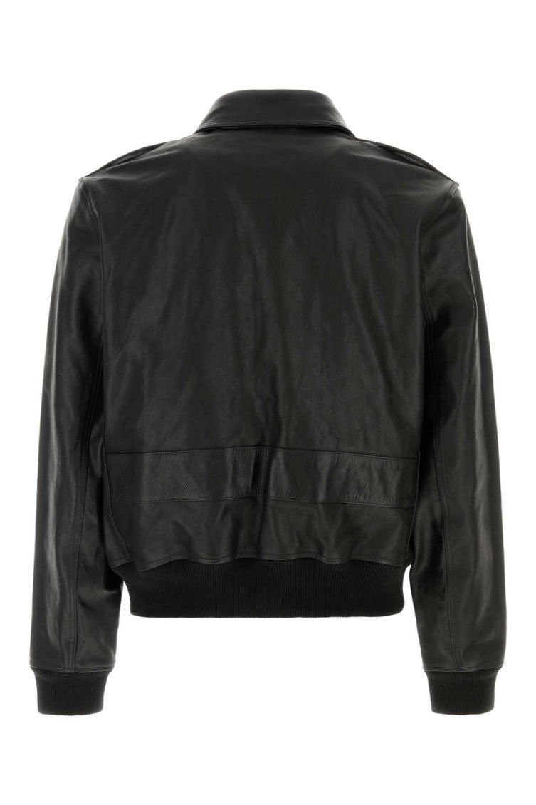 Black Regular Bomber Jacket 2