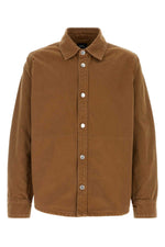Brown Button Down Jacket 1