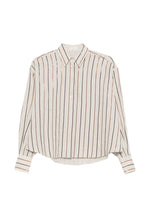 Beige Regular Stripes Shirt 1
