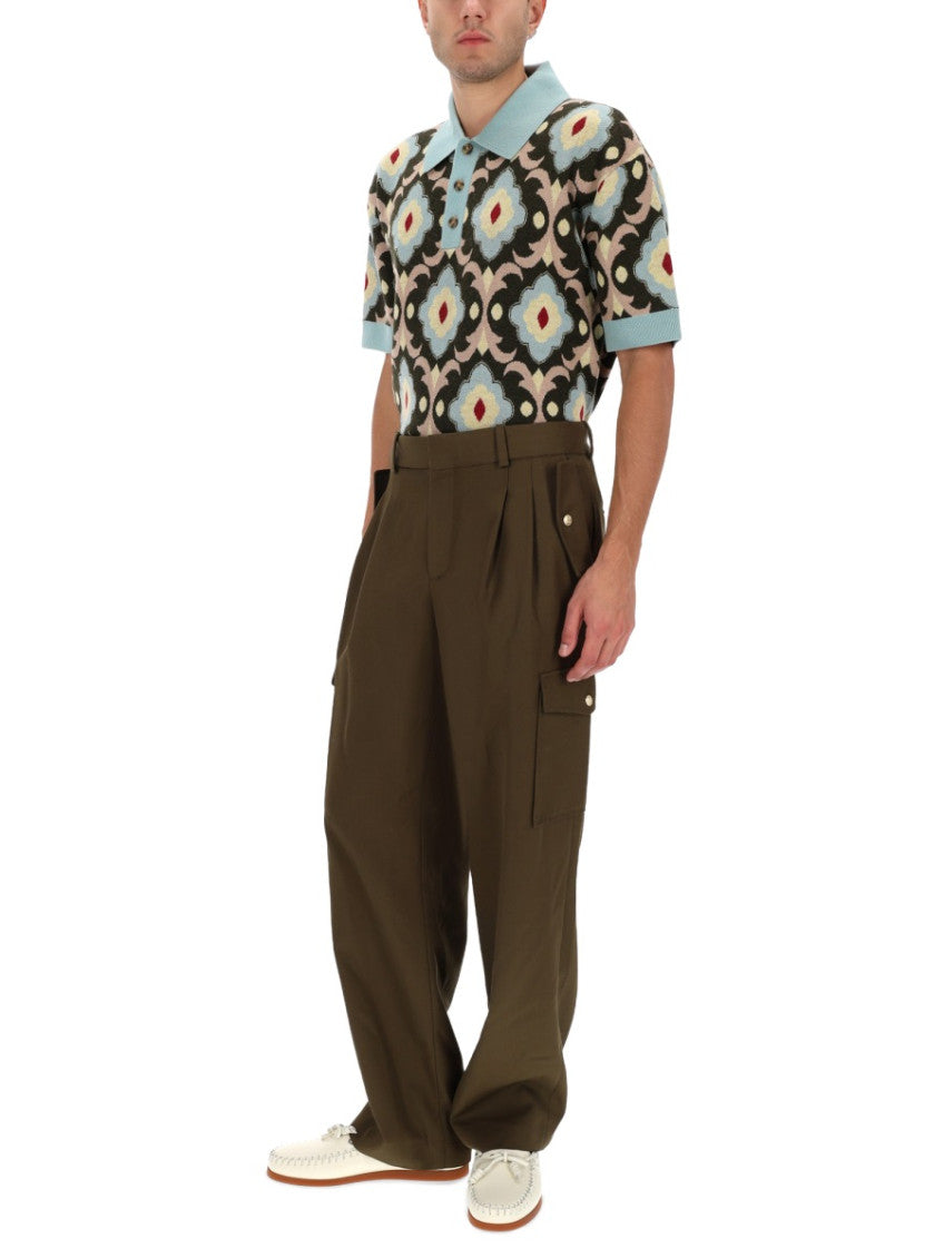 Khaki Relaxed Cargo Pants 2