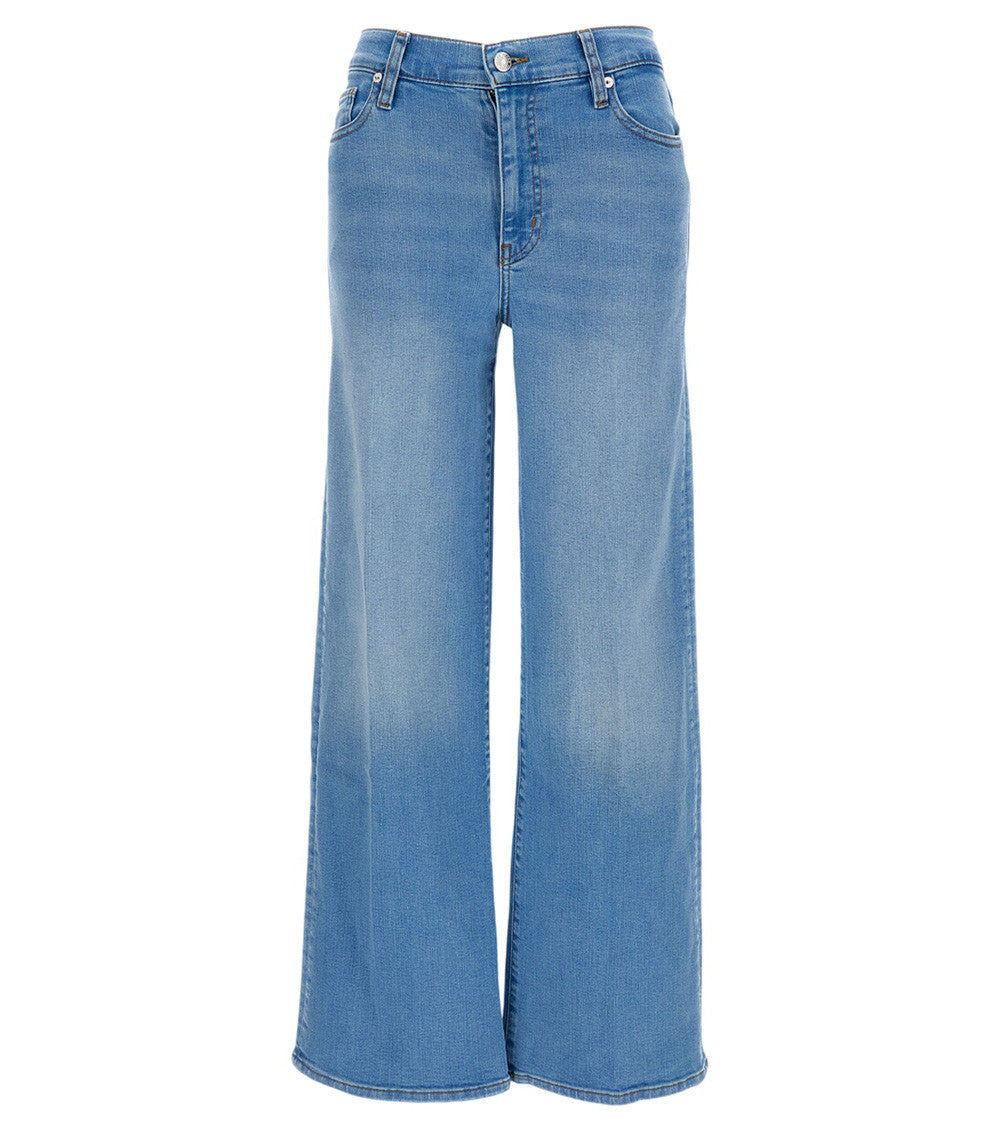 Sky Blue Regular High Rise Jeans 1