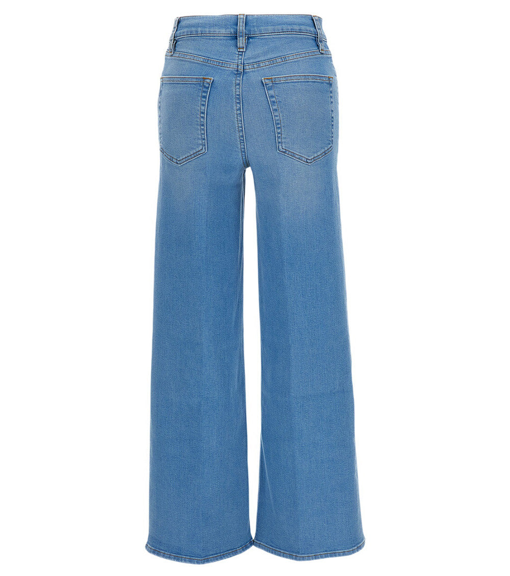 Sky Blue Regular High Rise Jeans 2