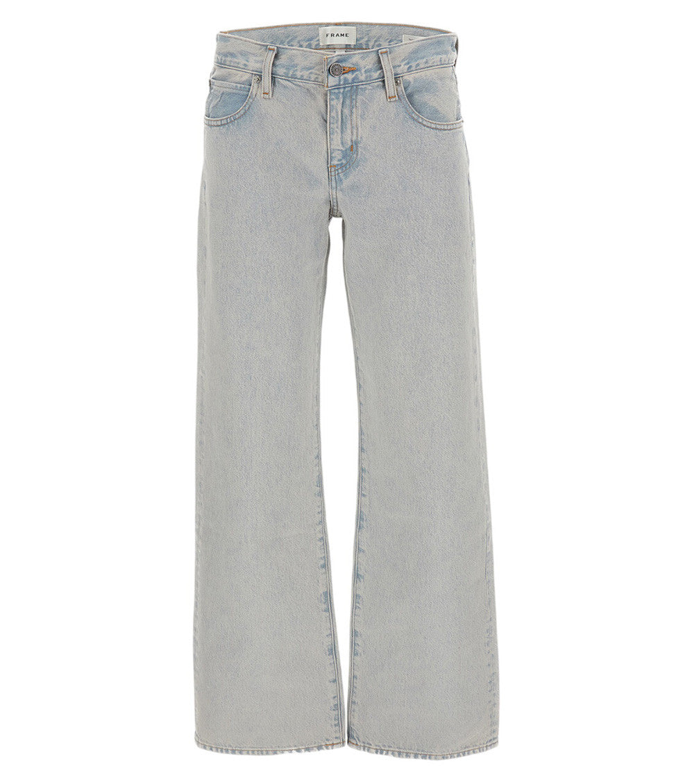 Sky Blue Straight Low Rise Jeans 1