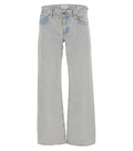 Sky Blue Straight Low Rise Jeans 1