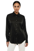 Black Relaxed Solid Shirt 1