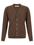 Brown Button-Up Cardigan 1