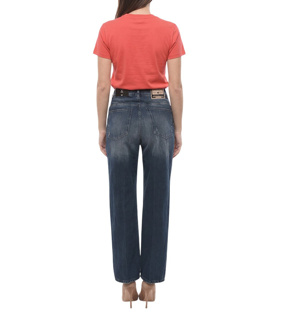 Blue Regular High Rise Jeans 2