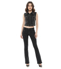 Black Slim High Rise Jeans 1