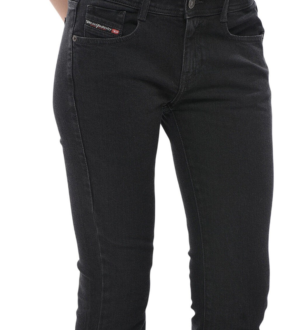 Black Slim High Rise Jeans 3