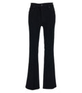 Black Flared High Rise Jeans 1