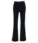 Black Flared High Rise Jeans 1