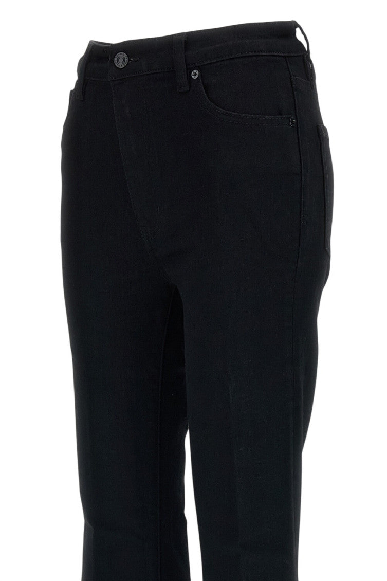 Black Flared High Rise Jeans 3