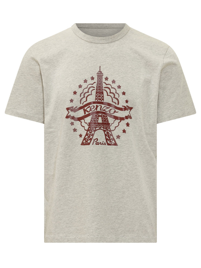 Light Grey Crew Neck T-Shirt 1