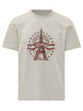Light Grey Crew Neck T-Shirt 1