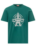 Green Slim Crew Neck T-Shirt 1