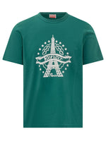 Green Slim Crew Neck T-Shirt 1