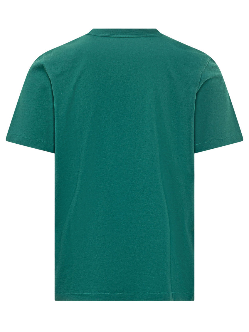 Green Slim Crew Neck T-Shirt 2